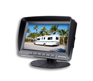 Monitor AHD IPS 7” independiente con 2 entradas de vídeo y mando a distancia
