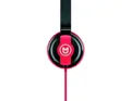 JOY30WB - Auricular Supraaural Plegable Rojo/Negro con Cable Anti-Nodo