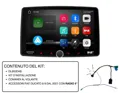 Monitor multimedia HD de 9’’ extraíble con kit Plug & Play para FIAT Ducato 8-9 (desde 2021) con radio de 5"