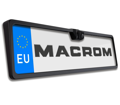 Portamatrículas universal EU con cámara trasera integrada