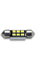 Bombillas LED Siluro Serie Power 39mm 12V 2W 6000K – 540 lúmenes – 6 chips 2835