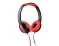 JOY30WB - Auricular Supraaural Plegable Rojo/Negro con Cable Anti-Nodo