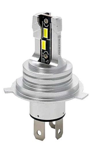 Kit LED H4 luz doble 12V 11W 6000K – 3000 lúmenes