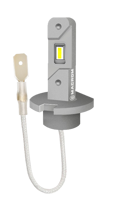 Kit LED H3 luz simple 12V 13W 6000K – 3400 lúmenes – 2 chips HLG