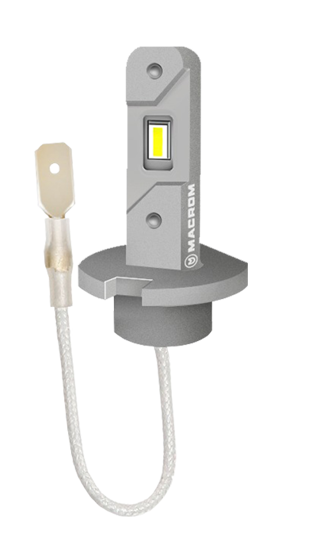 Kit LED H3 luz simple 12V 13W 6000K – 3400 lúmenes – 2 chips HLG
