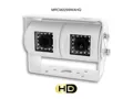 KIT Monitor SM7004AR 7" Quad - REC + una cámara doble RCM2299WHQ y dos cámaras laterales RCM09WHQ, con cable de 15 metros