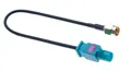 Cable adaptador de hembra ISO a macho DIN para antena FM, compatible con todos los FIAT Ducato 250-290-8-9