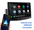 Sistema multimedia ANDROID 13 Pantalla táctil QLED 1920x1080 CarPlay y Android Auto inalámbricos