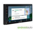Pantalla de 6,8" con CarPlay, Android Auto y navegación online