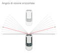 Cámara de visión trasera universal Easy-Fit con soporte mariposa – Compatible AHD/CVBS