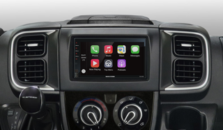 Monitor multimedia 6,8’’ con CarPlay/Android Auto y kit Plug & Play para FIAT Ducato desde 2021
