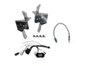 KIT instalación: soportes + Cableado P&P compatible con T1003DAB y DL903DAB e interfaz de controles del volante CAN-BUS para Ford Transit desde 2019
