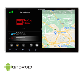 Monitor Multimedia Android 9” – Chasis 1 DIN