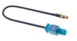 Cable adaptador de hembra AN-DAB (MCX) a macho Fakra para antena DAB FIAT Ducato 8-9