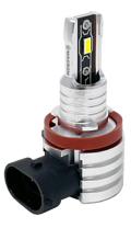 Kit LED H8 luz simple 12V 11W 6000K – 3000 lúmenes