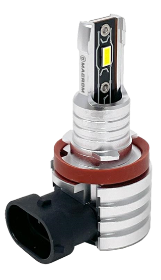 Kit LED H8 luz simple 12V 11W 6000K – 3000 lúmenes