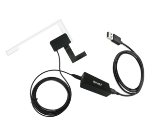 Módulo receptor DAB/DAB+ USB con antena amplificada