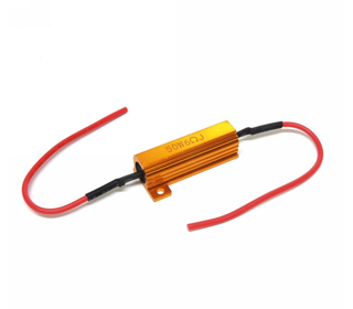 Par de resistencias antierror 50W 6 Ohm con cables sueltos