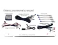 Kit LED interior para coche con 256 colores y control inalámbrico