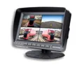 Kit de monitor IPS Quad Vision de 7” con grabación + cámara AHD con cable
