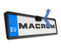 Portamatrículas universal EU con cámara trasera integrada