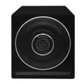 Subwoofer amplificado de 8 pulgadas en caja sellada 200W RMS para maletero
