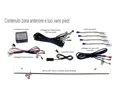 Kit LED interior para coche con 64 colores y control inalámbrico