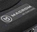 Subwoofer amplificado de 10 pulgadas 200W en caja cerrada – Ultracompacto